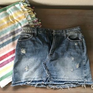 Jean skirt